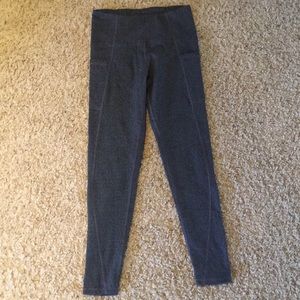Gray leggings